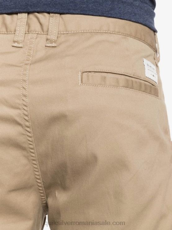 lemn de ulm pantaloni chino cu buzunar union de zi cu zi XT6B1159 bărbați Quiksilver
