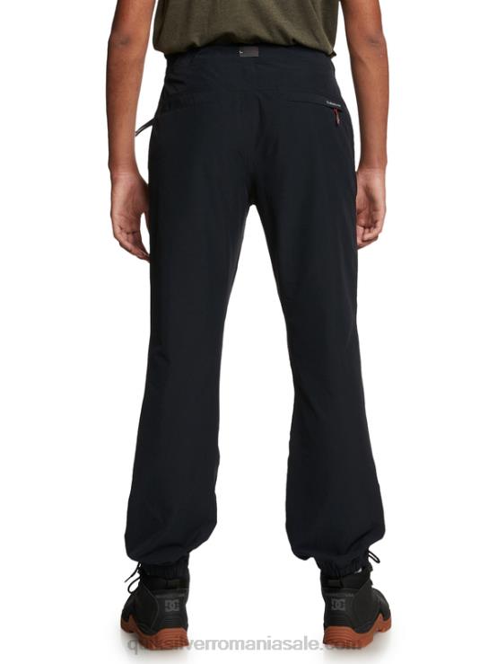 negru pantaloni cargo pe fundul mării XT6B1847 bărbați Quiksilver