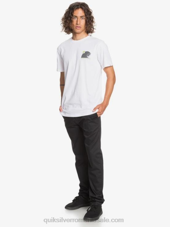 negru pantaloni chino cu buzunar union de zi cu zi XT6B1160 bărbați Quiksilver