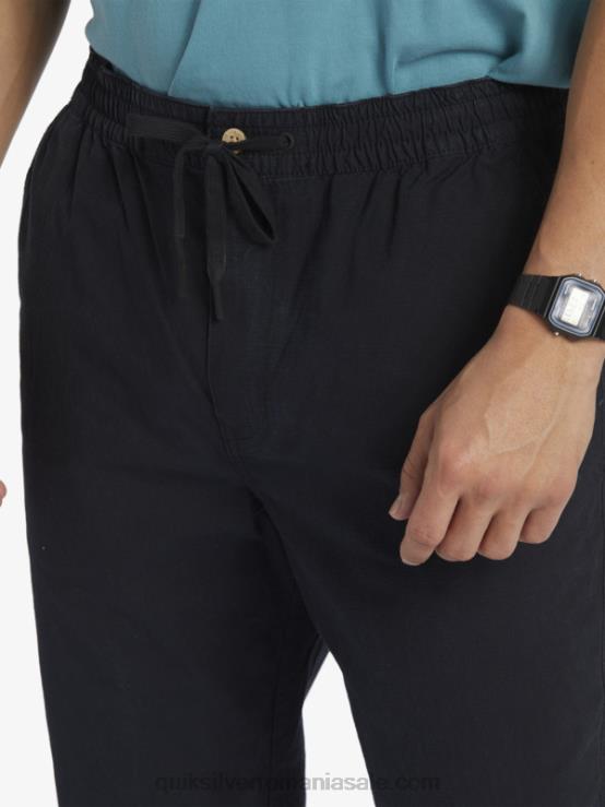 negru waterman after surf pants XT6B791 bărbați Quiksilver