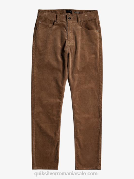 snack de ciocolata pantaloni din catifea din cordon kracker XT6B1547 bărbați Quiksilver