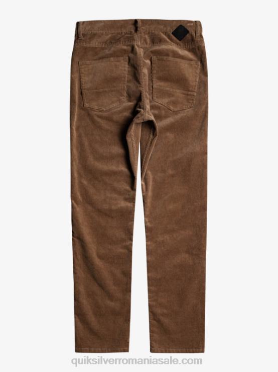 snack de ciocolata pantaloni din catifea din cordon kracker XT6B1547 bărbați Quiksilver