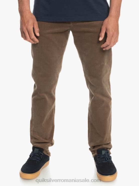 snack de ciocolata pantaloni din catifea din cordon kracker XT6B1547 bărbați Quiksilver