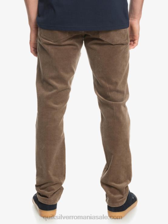 snack de ciocolata pantaloni din catifea din cordon kracker XT6B1547 bărbați Quiksilver