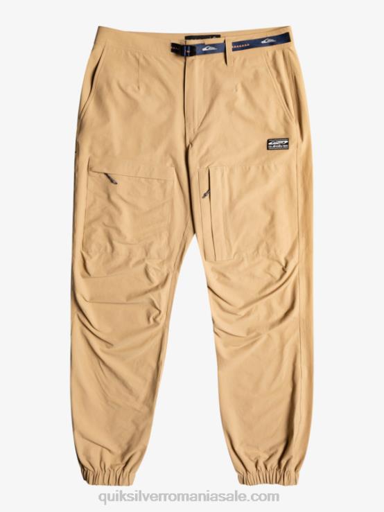 tanin pantaloni cargo pe fundul mării XT6B1846 bărbați Quiksilver