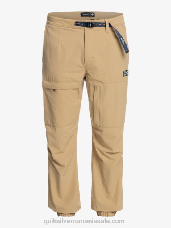 tanin pantaloni cargo pe fundul mării XT6B1846 bărbați Quiksilver