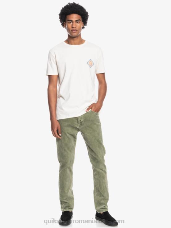 trifoi cu patru foi pantaloni kracker din catifea drepte XT6B1607 bărbați Quiksilver