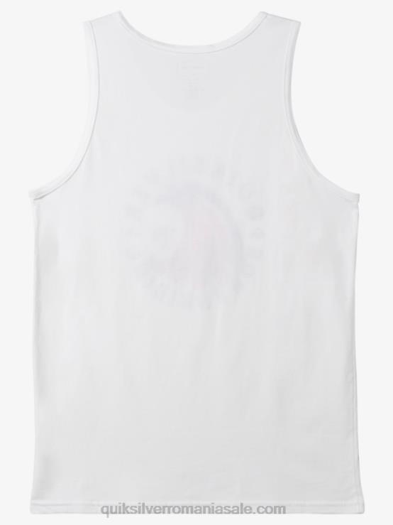 alb casa tancului cu valuri XT6B154 bărbați Quiksilver