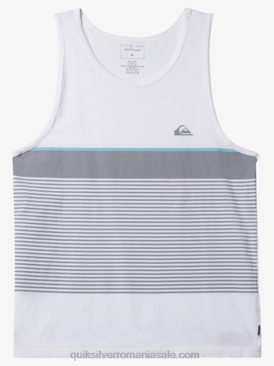 alb tanc cu dungi tijuana XT6B456 bărbați Quiksilver