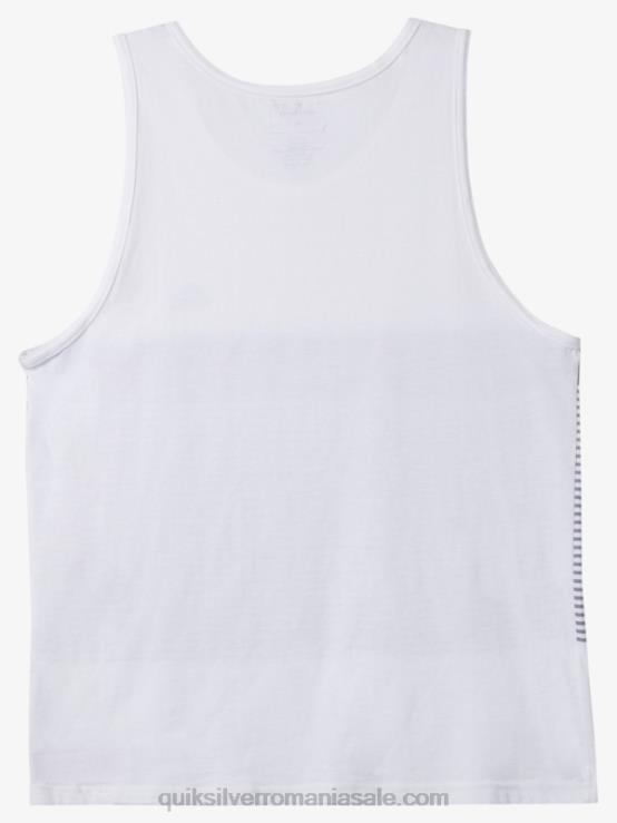 alb tanc cu dungi tijuana XT6B456 bărbați Quiksilver