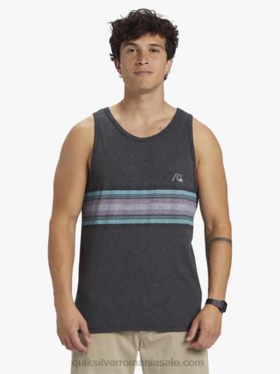 cărbune cărbune rezervor cu dungi de zi cu zi XT6B705 bărbați Quiksilver