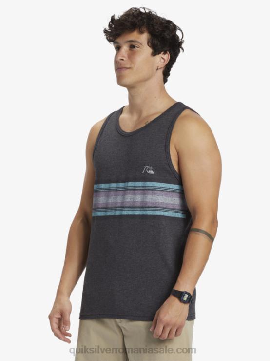 cărbune cărbune rezervor cu dungi de zi cu zi XT6B705 bărbați Quiksilver