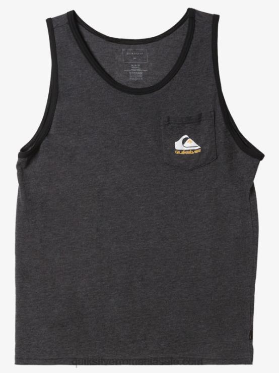 cărbune cărbune tricou tank omni buzunar XT6B555 bărbați Quiksilver