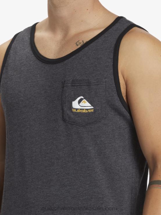 cărbune cărbune tricou tank omni buzunar XT6B555 bărbați Quiksilver