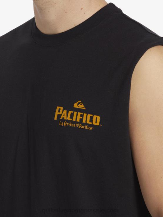 negru tanc drept shooter XT6B4 bărbați Quiksilver x Pacifico