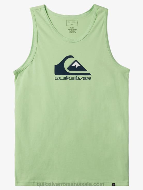 verde de paradis rezervor cu logo mare XT6B264 bărbați Quiksilver