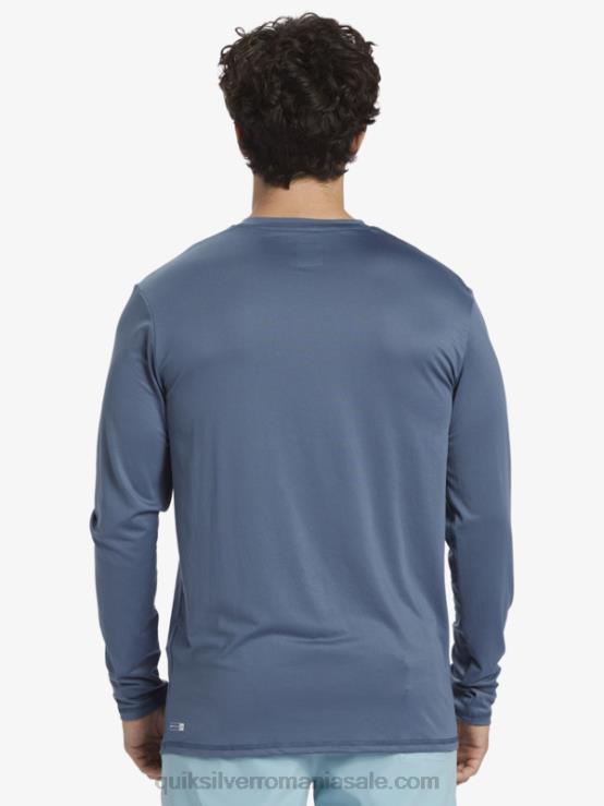 Marea Bering tricou de surf upf 50 cu mânecă lungă cu dungi solide XT6B844 bărbați Quiksilver