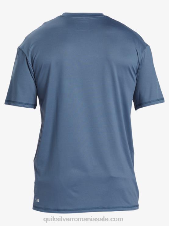 Marea Bering tricou de surf upf 50 cu mânecă scurtă cu dungi solide XT6B888 bărbați Quiksilver