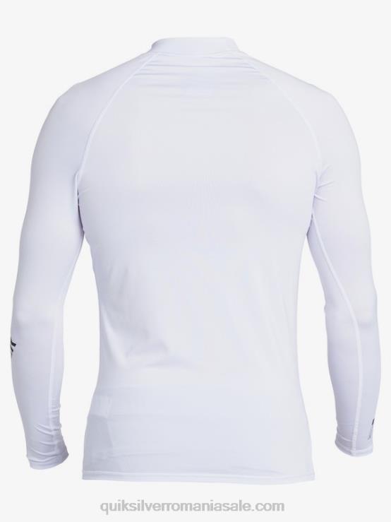 alb all time mânecă lungă upf 50 rashguard XT6B1429 bărbați Quiksilver
