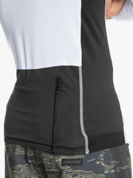 alb protector cu mânecă lungă storm tripper XT6B1837 bărbați Quiksilver