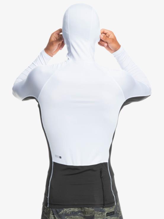 alb protector cu mânecă lungă storm tripper XT6B1837 bărbați Quiksilver