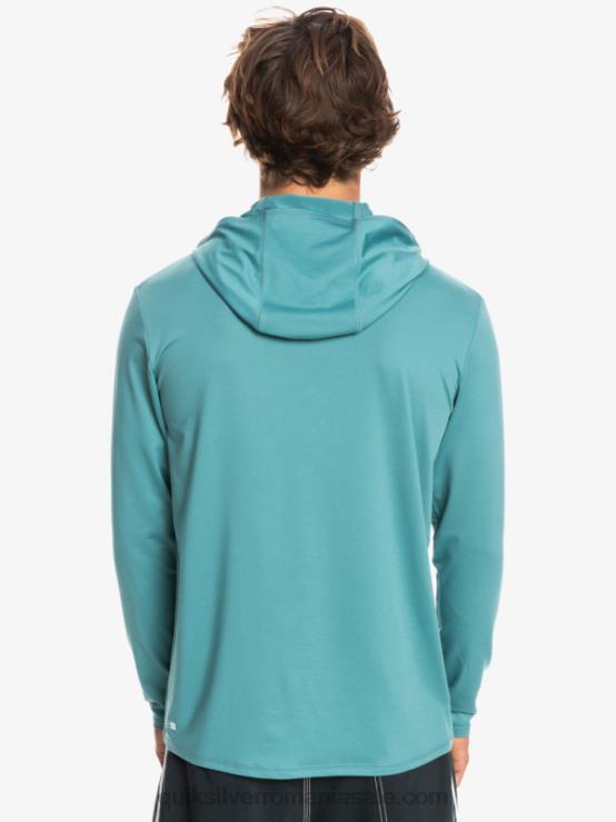 albastru bretania Tricou de surf cu mânecă lungă omni session upf 50 XT6B772 bărbați Quiksilver