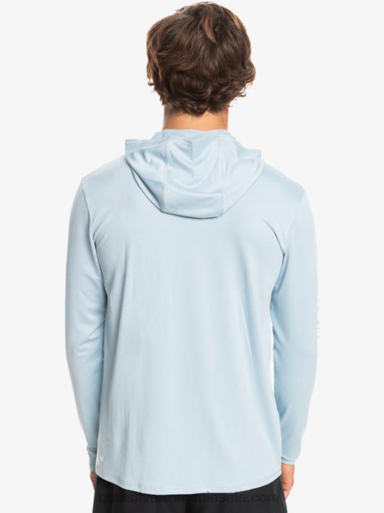albastru ceresc Tricou de surf cu mânecă lungă omni session upf 50 XT6B771 bărbați Quiksilver