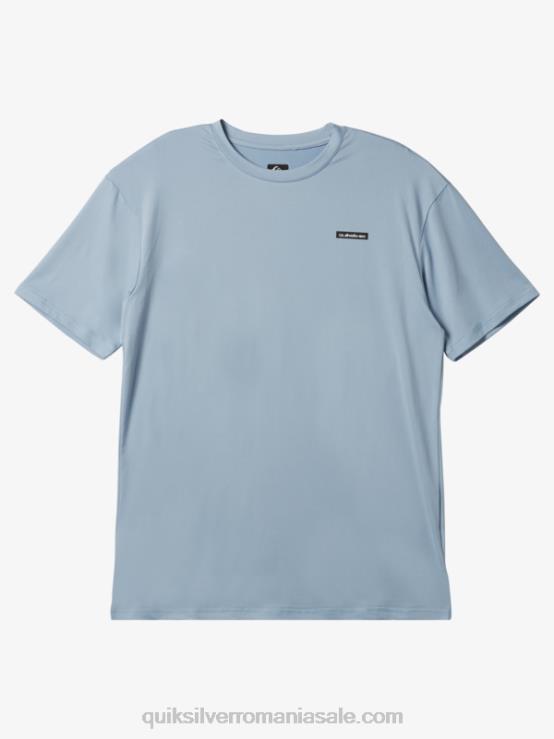 albastru ceresc Tricou de surf cu mânecă scurtă omni session upf 50 XT6B540 bărbați Quiksilver