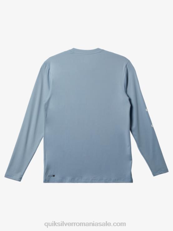 albastru ceresc tricou surf upf 50 cu mânecă lungă omni session XT6B404 bărbați Quiksilver