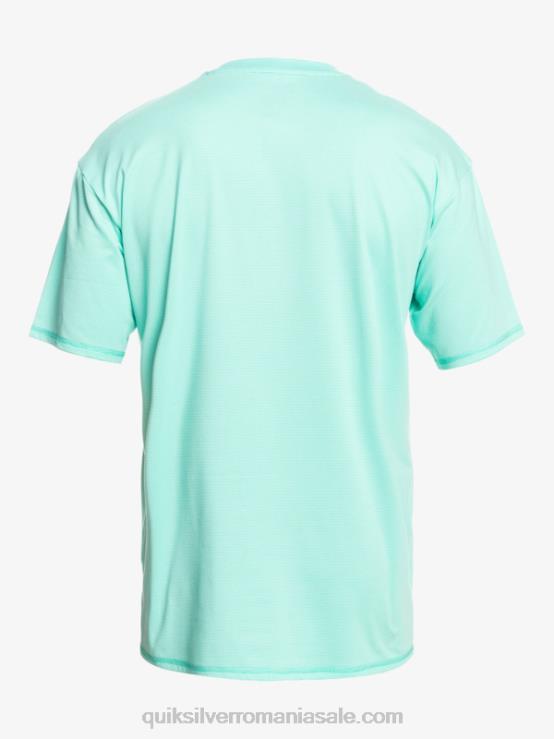 bazin verde erica tricou surf cu mânecă scurtă heritage heather upf 50 XT6B1133 bărbați Quiksilver