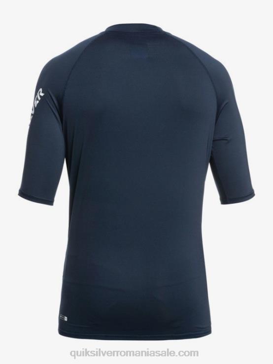 blazer bleumarin all time mânecă scurtă upf 50 rashguard XT6B1263 bărbați Quiksilver