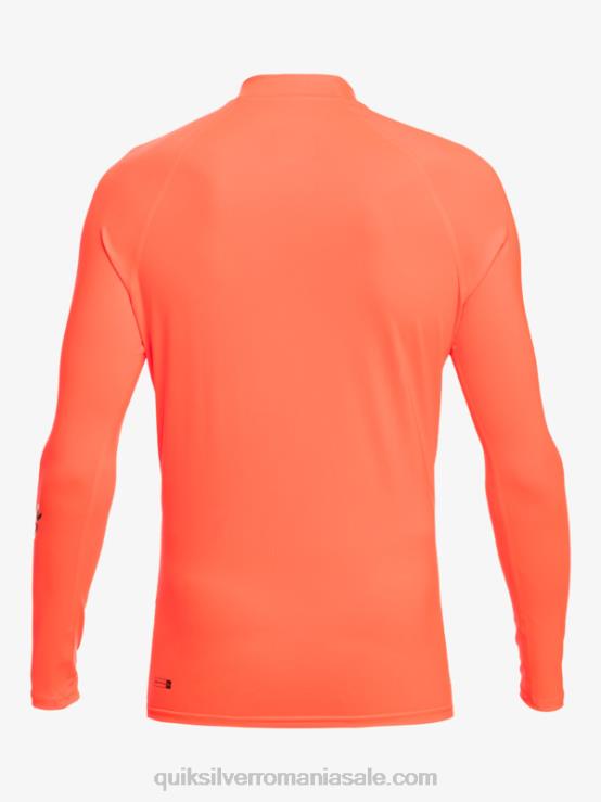 coral de foc all time mânecă lungă upf 50 rashguard XT6B821 bărbați Quiksilver