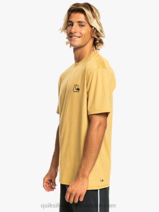 erica de grau tricou surf cu mânecă scurtă heritage heather upf 50 XT6B1127 bărbați Quiksilver