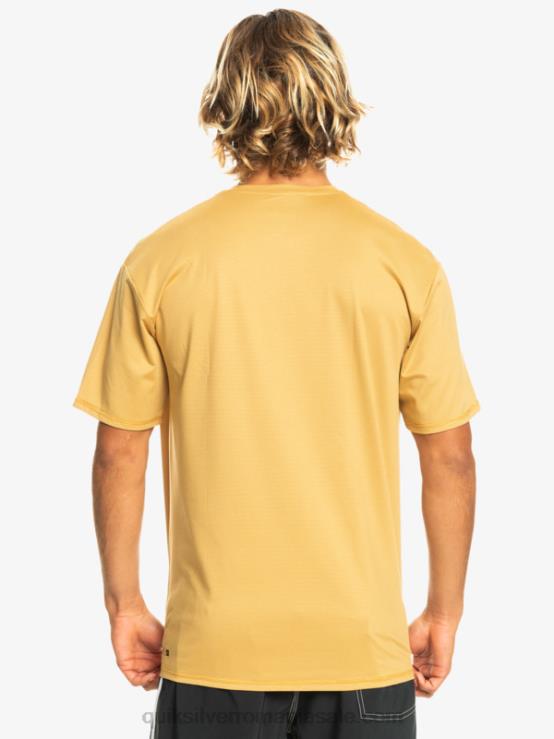 erica de grau tricou surf cu mânecă scurtă heritage heather upf 50 XT6B1127 bărbați Quiksilver