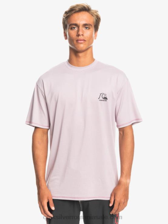 erica de orhidee prăfuită tricou surf cu mânecă scurtă heritage heather upf 50 XT6B1132 bărbați Quiksilver