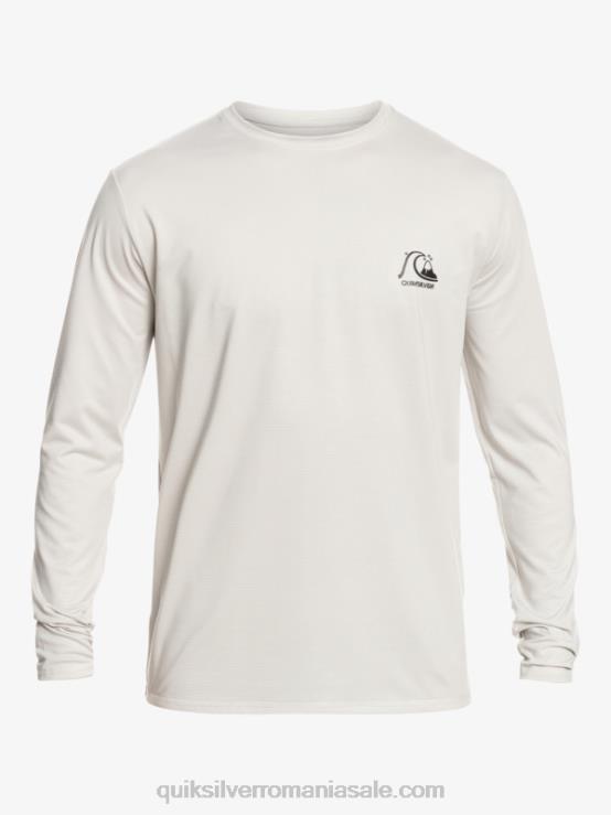 erica violet gri tricou surf heritage heather cu mânecă lungă upf 50 XT6B1469 bărbați Quiksilver