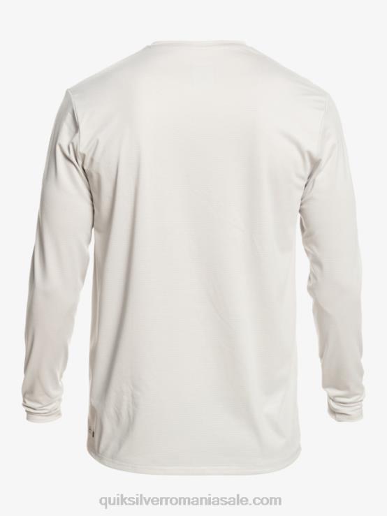 erica violet gri tricou surf heritage heather cu mânecă lungă upf 50 XT6B1469 bărbați Quiksilver