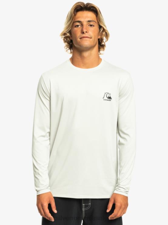 erica violet gri tricou surf heritage heather cu mânecă lungă upf 50 XT6B1469 bărbați Quiksilver