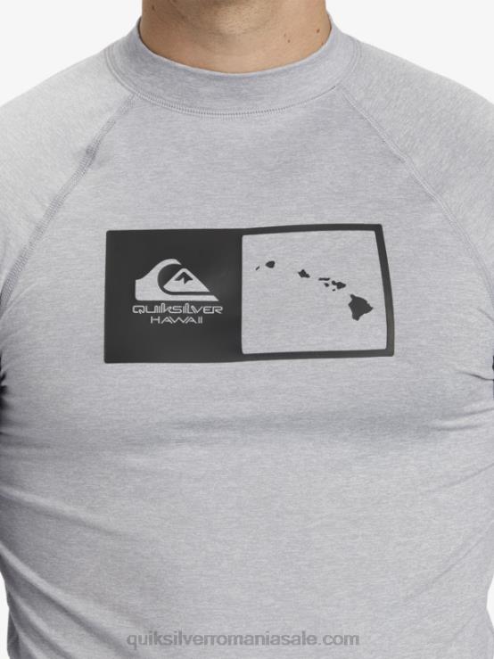 lapoviţă erica Tricou de surf cu mânecă lungă hawaii double down upf 50 XT6B1106 bărbați Quiksilver