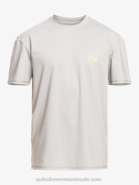 lapoviţă erica tricou surf cu mânecă scurtă heritage heather upf 50 XT6B1134 bărbați Quiksilver