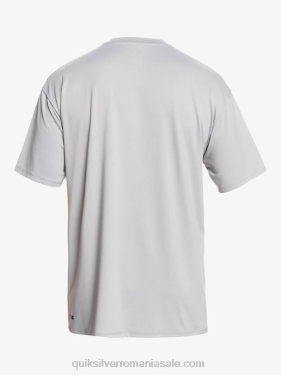 lapoviță tricou de surf upf 50 cu mânecă scurtă cu dungi solide XT6B890 bărbați Quiksilver
