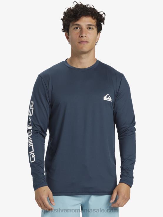 marina de la miezul nopții tricou surf upf 50 cu mânecă lungă omni session XT6B405 bărbați Quiksilver