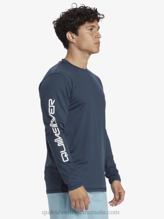 marina de la miezul nopții tricou surf upf 50 cu mânecă lungă omni session XT6B405 bărbați Quiksilver