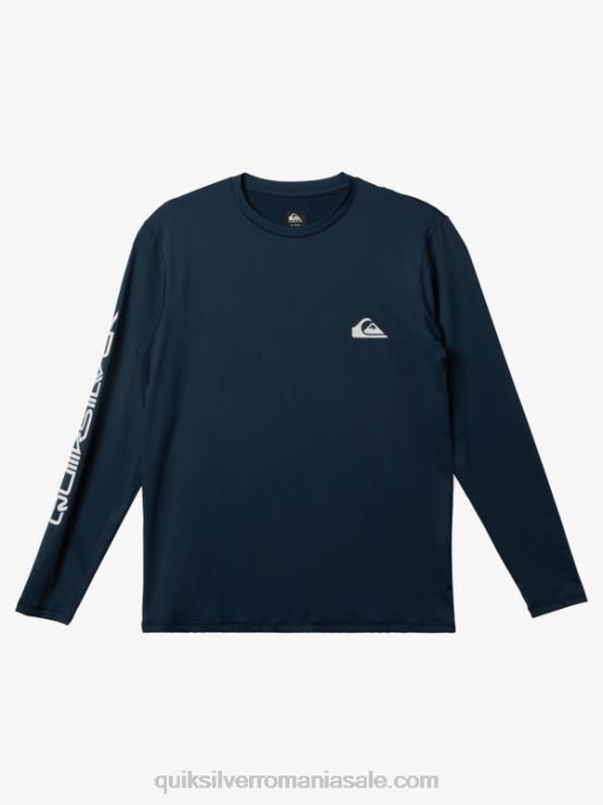 marina de la miezul nopții tricou surf upf 50 cu mânecă lungă omni session XT6B405 bărbați Quiksilver