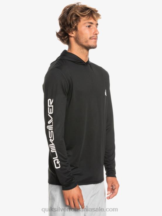 negru Tricou de surf cu mânecă lungă omni session upf 50 XT6B773 bărbați Quiksilver