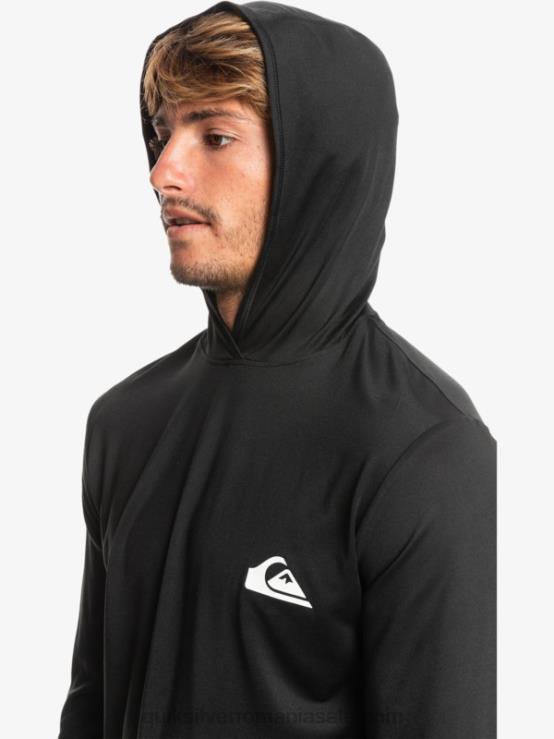 negru Tricou de surf cu mânecă lungă omni session upf 50 XT6B773 bărbați Quiksilver