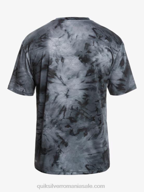 negru Tricou de surf cu mânecă scurtă digital session upf 50 XT6B1086 bărbați Quiksilver