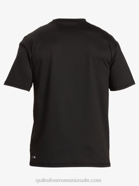 negru Tricou de surf cu mânecă scurtă omni session upf 50 XT6B543 bărbați Quiksilver