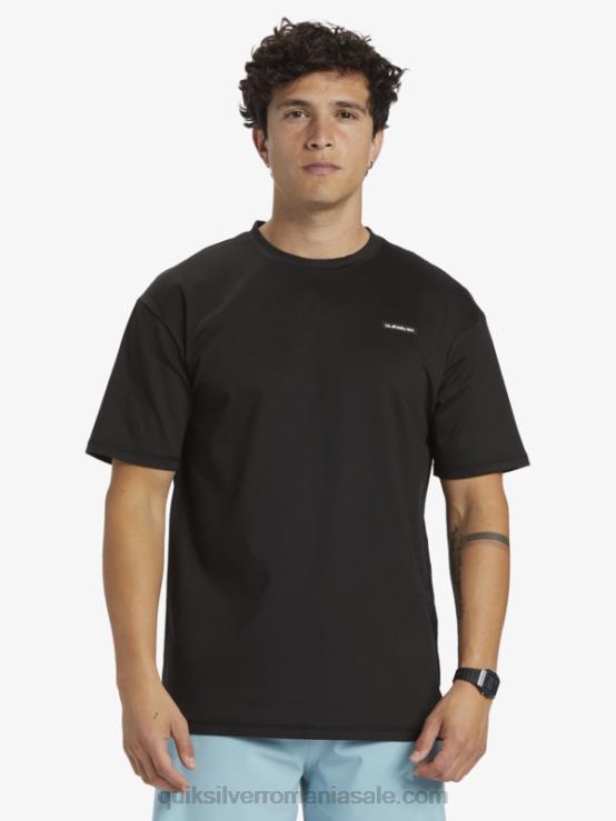 negru Tricou de surf cu mânecă scurtă omni session upf 50 XT6B543 bărbați Quiksilver