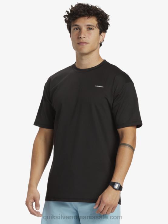 negru Tricou de surf cu mânecă scurtă omni session upf 50 XT6B543 bărbați Quiksilver